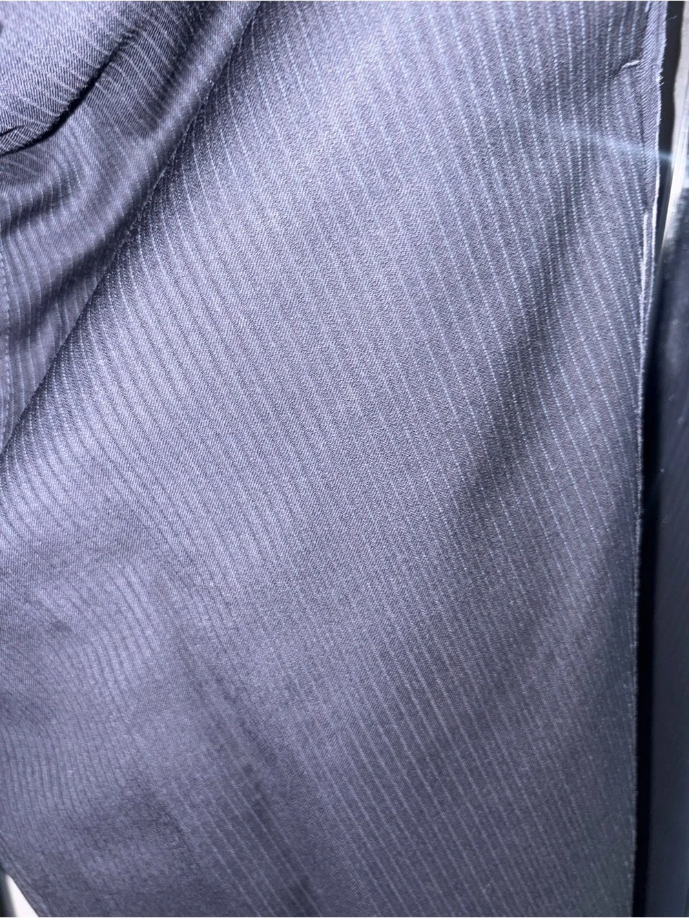 Alfani Black Pinstripe Dress Pants